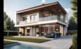 create 3d exterior renderings and architectural facades
