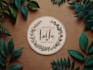 design a hand drawn botanical boho logo