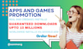 do mobile app promotion downloads, real installs