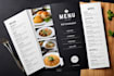 do modern restaurant menu design