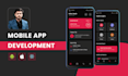 develop a react native app for android and ios mobile apps