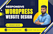 build responsive wordpress website design with elementor pro