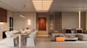 interior design and photorealistic rendering for bedroom, living room, kitchen