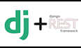 build custom django rest apis and web backends