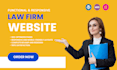 design law firm website for attorney legal lawyer website development
