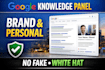 edit and create standard google knowledge panel for business and brand authority