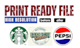 enhance image, enhance logo, unblur, sharpen, high resolution