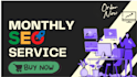 monthly SEO service and local optimize in affordable package