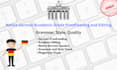 provide native german academic grade proofreading and editing