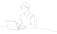 create a simple line art animation from your image