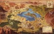 create a high quality fantasy map