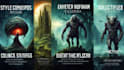 design fantasy, romance and sci fi book covers