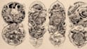 draw a japanese unique tattoo design