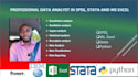 do medical research data analysis and statistical analysis using spss
