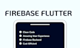 create your app using flutter with firebase integration