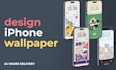 design an iphone or macbook wallpaper