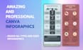 create  infographics using canva