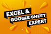 be your excel and google sheets expert