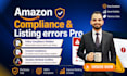 fix amazon listing issue, suppressed, compliance, pricing, listing errors