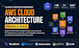 design secure AWS cloud infrastructure and network diagrams