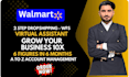 do walmart to walmart 2 step dropshipping  VA and wfs expert
