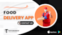 do custom food delivery app development for ios and android