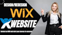 do modern wix website development, wix design, or redesign ecomarce website