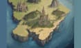 draw fantasy map for your book, rpg, 4k dnd with inkarnate map illustration