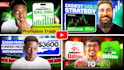 design eye catching trading, finance, crypto, thumbnails
