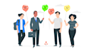 create a 2d animated video for profile company