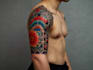 create tattoo japanese old school design