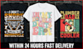 do any custom t shirt design within 24 hours