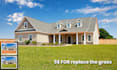 do grass replacement for real estate photos