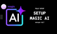 do configuration for magic ai saas and davinci ai