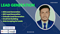 do b2b lead generation, web scraping, email collector