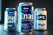 do energy drinks, soda can label, juice label and 3d mockup