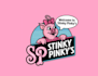 design significant stinky pinkys logo