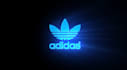 create glitch neon rays logo intro