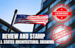 help do professional architectural stamp, permit submission sealing service