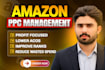 setup manage, optimize amazon PPC campaign, amazon ads campaign