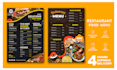 design food menu, digital menu and menu board