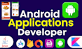design and create android apps in android studio java kotlin