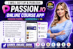 set up and publish passion io online course app passion funnel learnworld VA