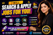apply for job search and apply tailored job application