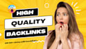 build high quality niche edit backlinks on saas website