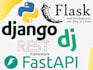 design a scalable restful API for your app in django, flask, or fastapi