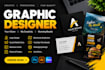 do graphic designing of any type