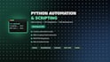 do python automation, web scraping, bots and API development