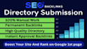 high quality 2000 permanent web directory profile backlinks
