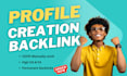 create profile backlinks with white hat link building